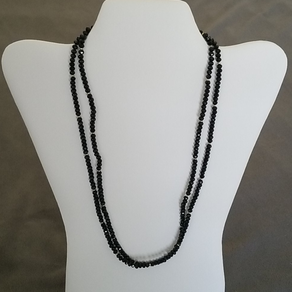Two Stand Swarovski Crystal Necklace